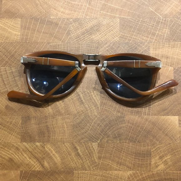 Authentic Persol Men's Folding Designer Sunglasses - 714 Style - Polarized - Picture 6 of 8